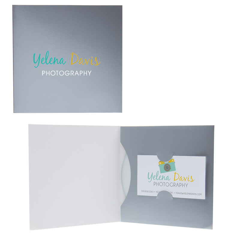 Paper CD/DVD Business Card Folio