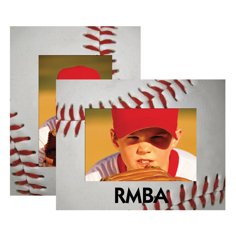 Baseball Paper Easel Frame