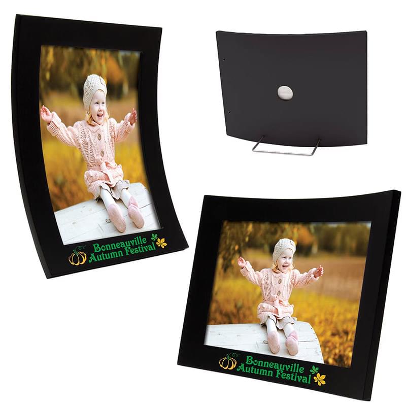 4 x 6 Curved Wood Color Pop Frame