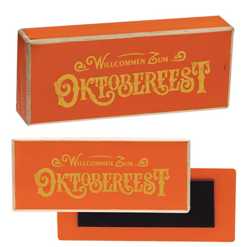Wood Block Magnet