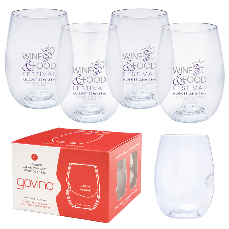 Govino® 16oz Wine Glass 4 Pack