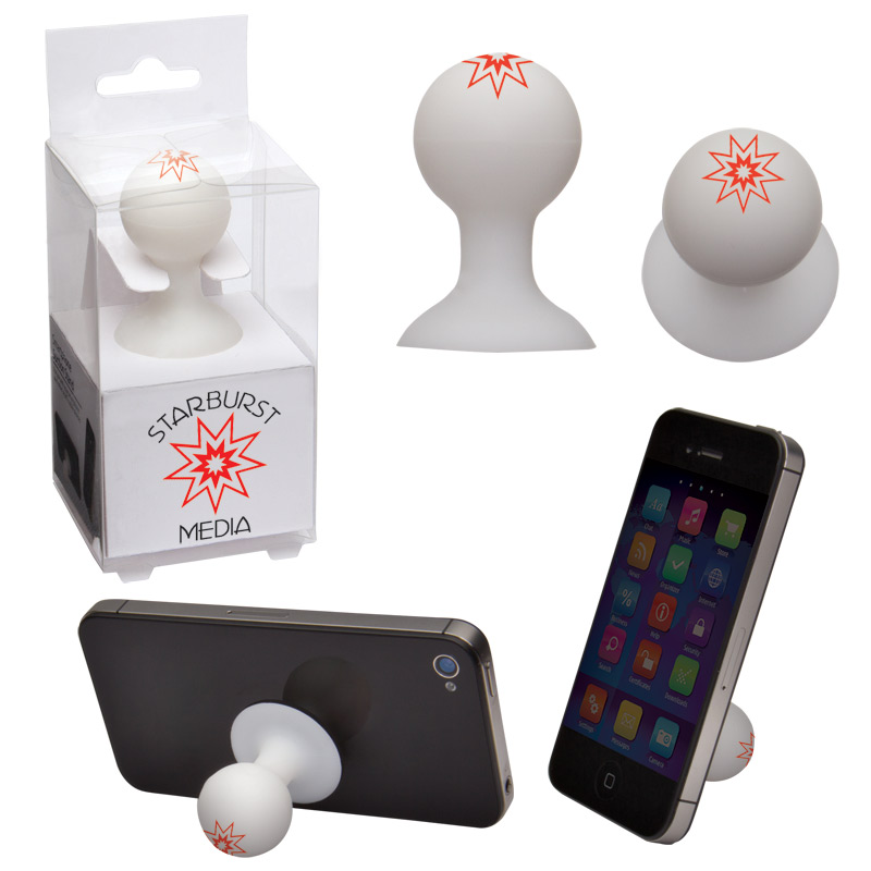 Smartphone Suction Stand w/Packaging