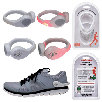 Light Up Safety Shoe Clip Set