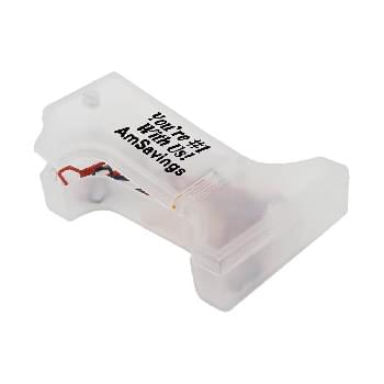 Number One Shaped Paper Clips & Case