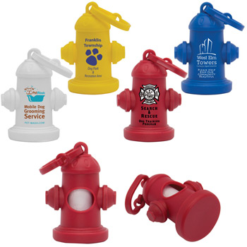 Fire Hydrant Pet Waste Bag Dispenser