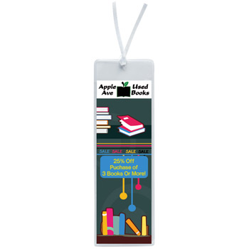 2 x 6 Open Sleeve Bookmark