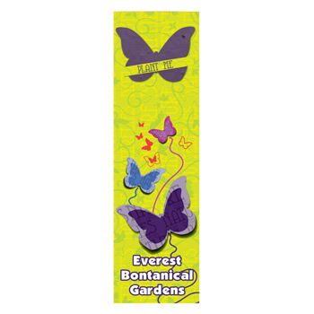 Butterfly Seed Shape Bookmark