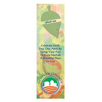 Leaf Seed Shape Bookmark