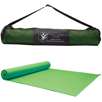 Yoga Fitness Mat & Carrying Case