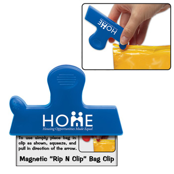 Magnetic "Rip N Clip" Bag Clip