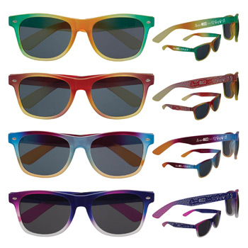 Soft Feel Color Blend Sunglasses